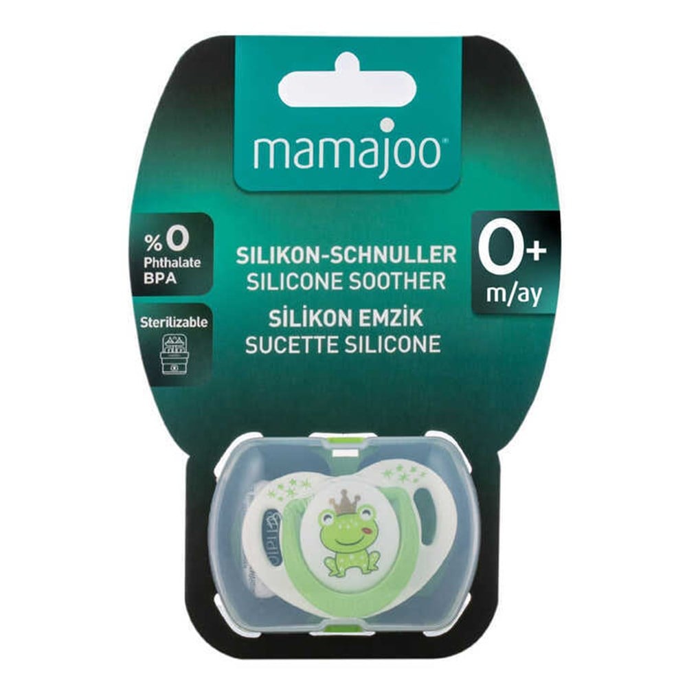 MAMAJOO Emzik Saklama Kutulu Kurbağa ( 0+ Ay )