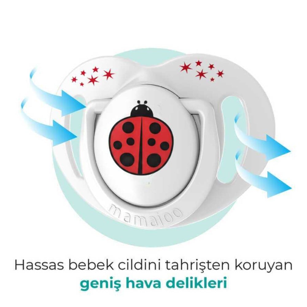 MAMAJOO Emzik Saklama Kutulu Uğur Böceği ( 12+ Ay )