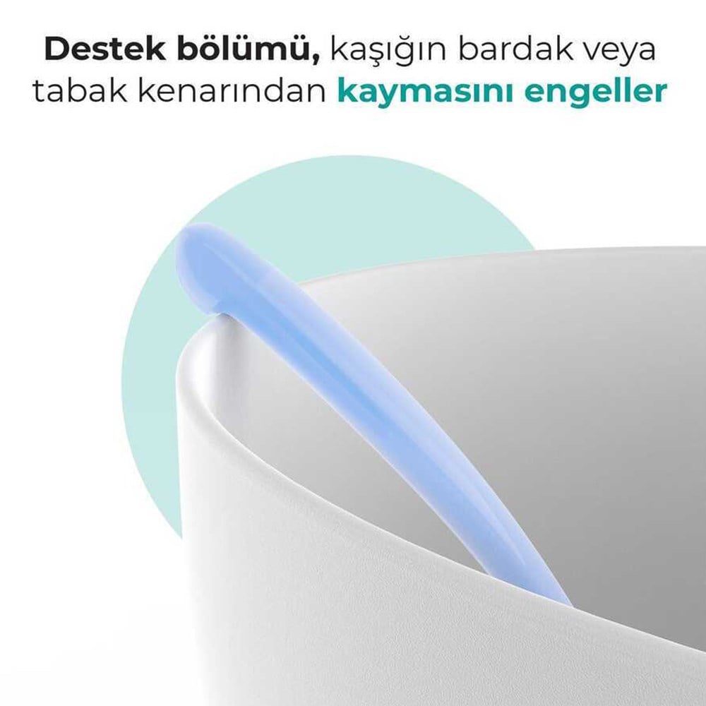 MAMAJOO Kaşık & Çatal Seti ( Pow Blue)  ( 6 Ay+ )