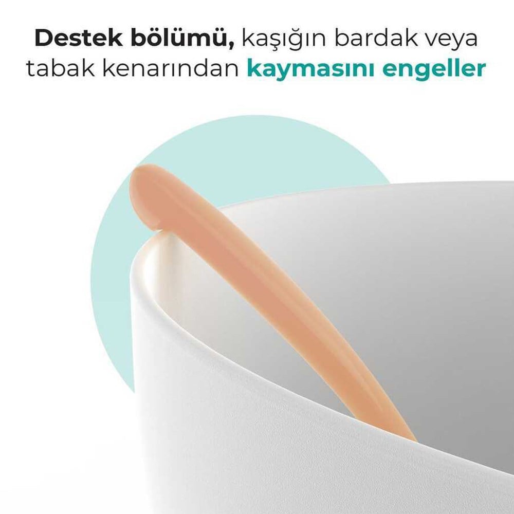 MAMAJOO Kaşık & Çatal Seti ( Pow Blush )( 6 Ay+ )