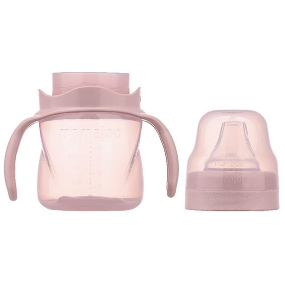 Mamajoo Kulplu Akıtmaz Eğitici Bardak Powder Pink 160 ml (6 Ay+)