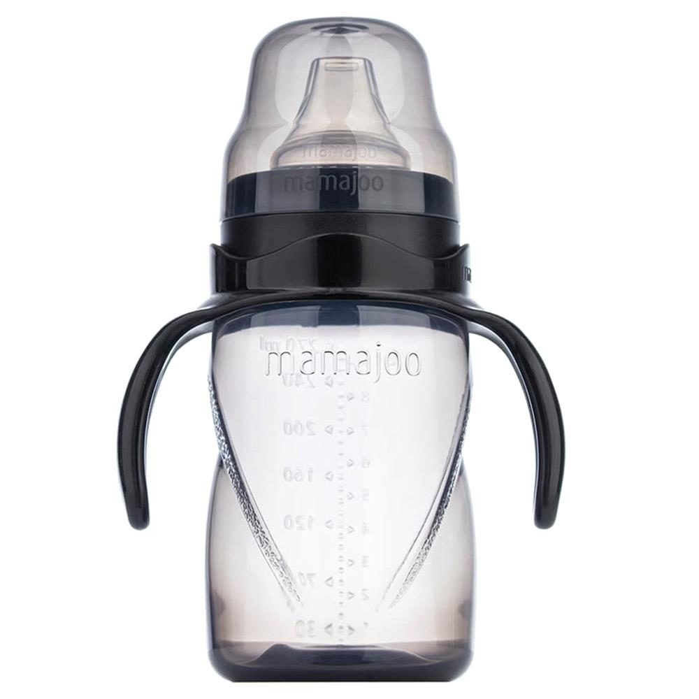 Mamajoo Kulplu Eğitici Bardak Black 270ml (6Ay+)