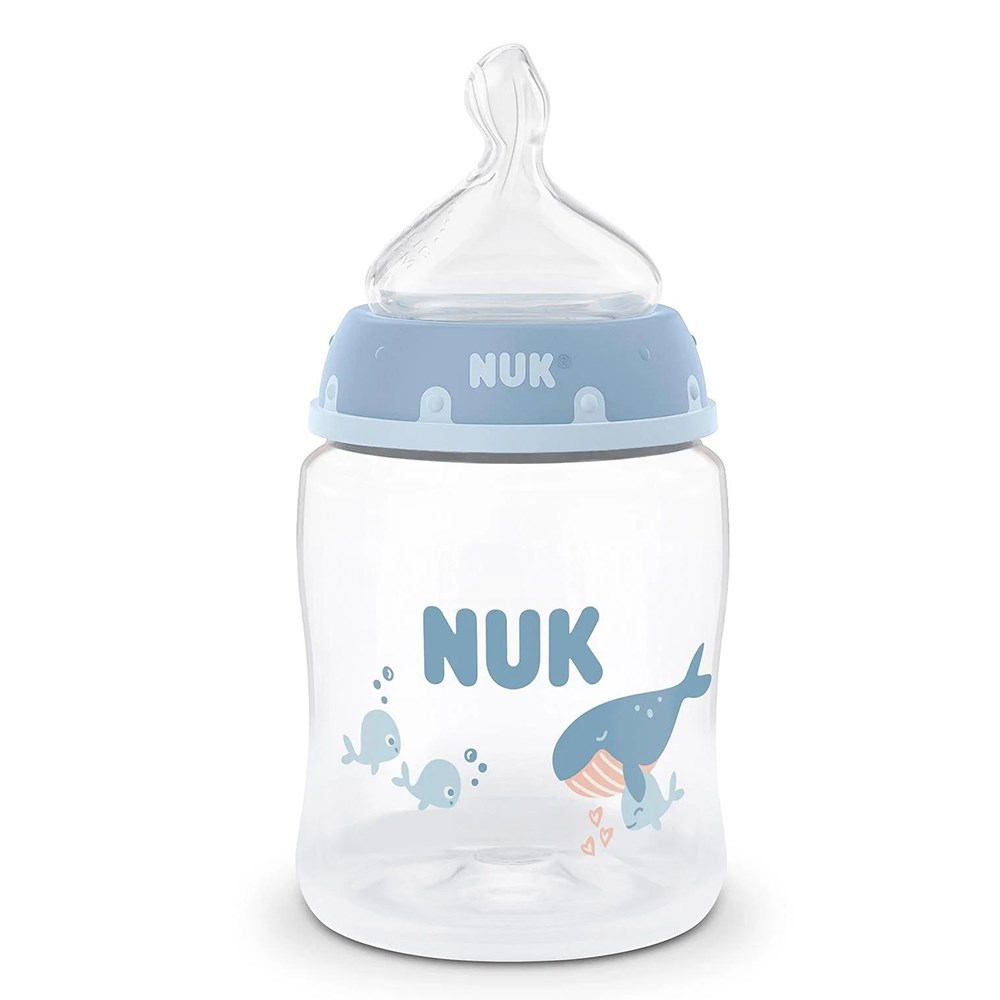 NUK First Choice Biberon PP  ( 150 ml ) ( Mavi ) 