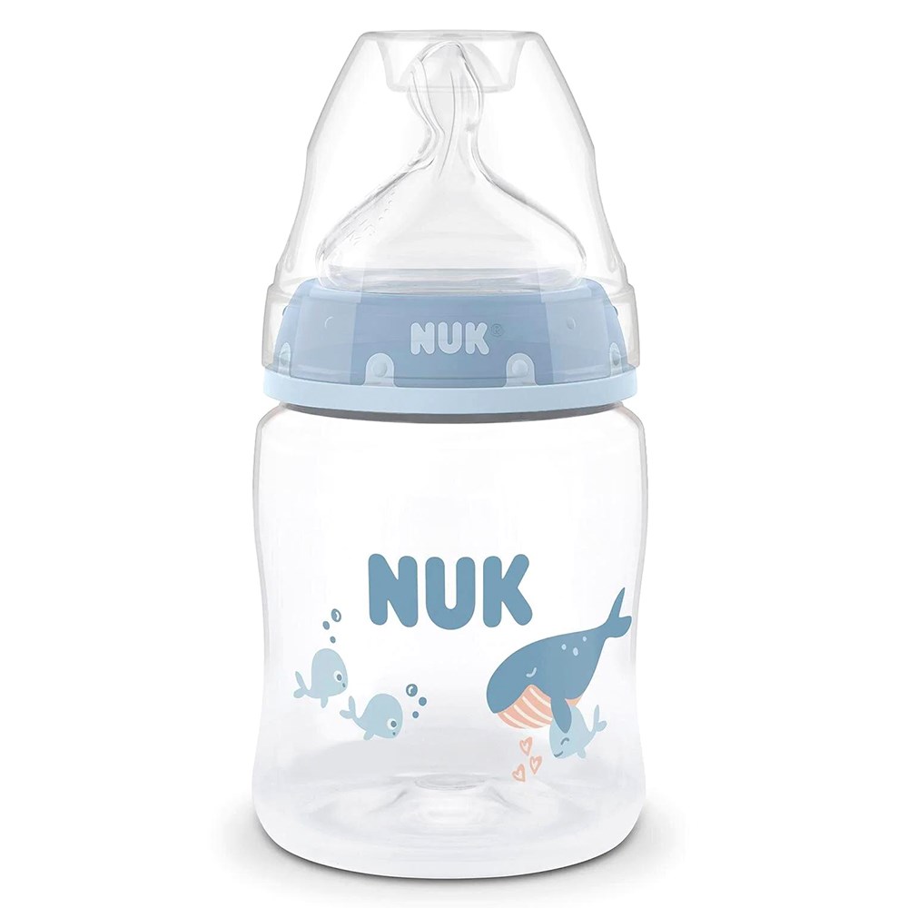 NUK First Choice Biberon PP  ( 150 ml ) ( Mavi ) 