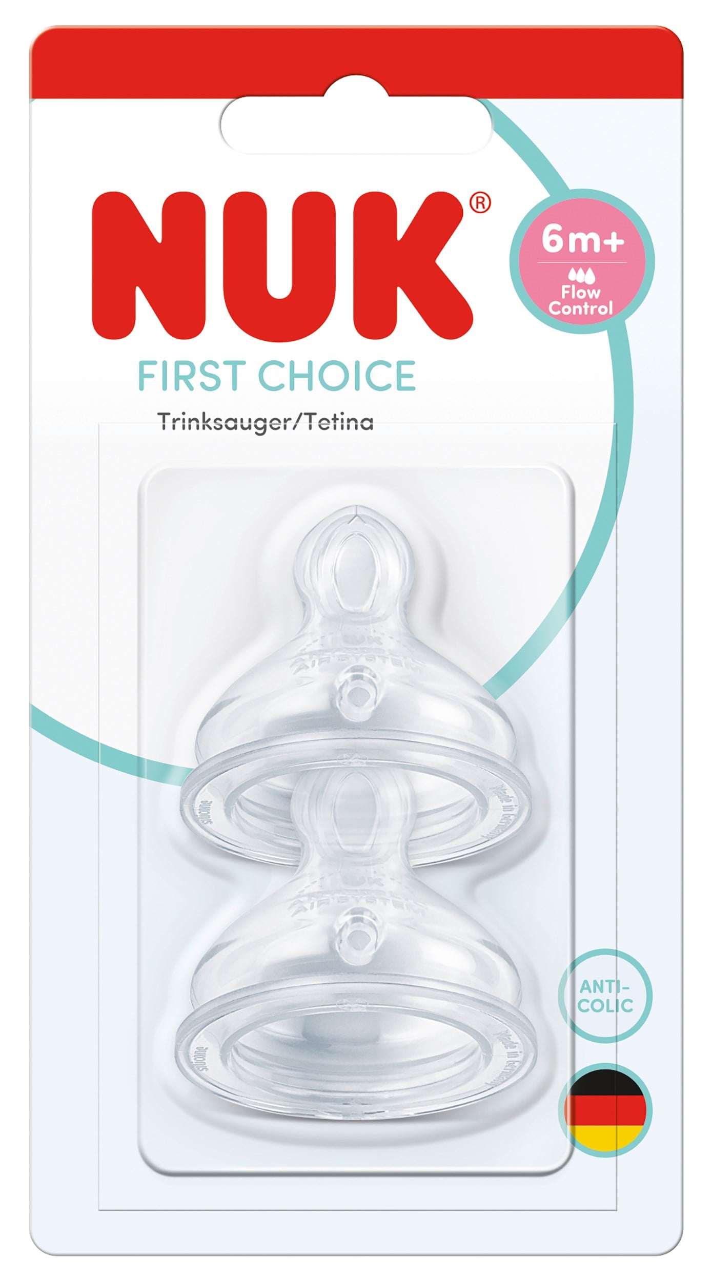 Nuk First Choice Silikon Biberon Emziği (XL)