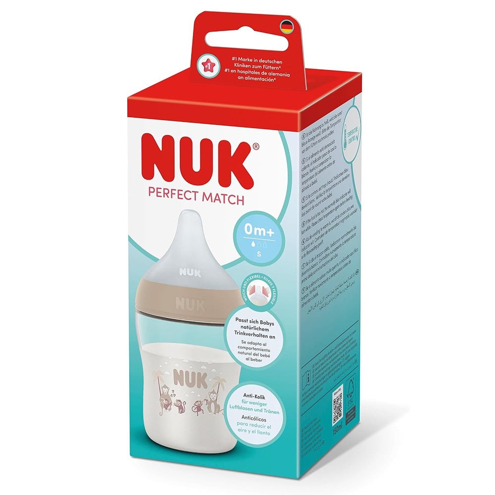 NUK Perfect Match PP Biberon  150 ml ( Bej )  