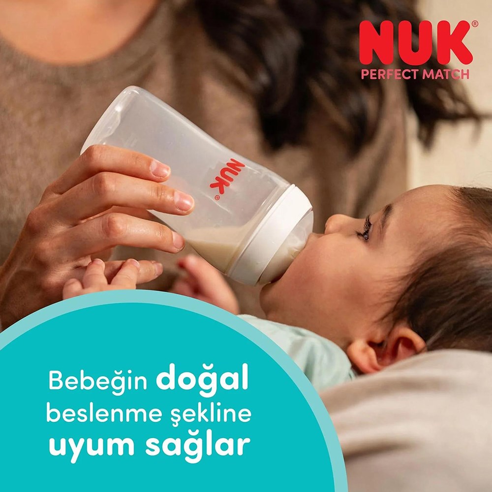 NUK Perfect Match SilikonBiberon Emziği ( FC )