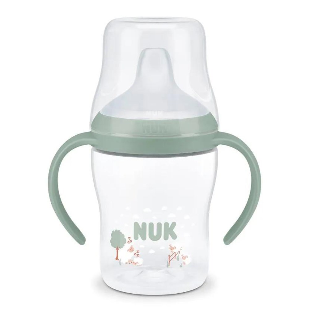 NUK PM Eğitici Alıştırma Bardağı ( 150 ml ) ( Yeşil ) 