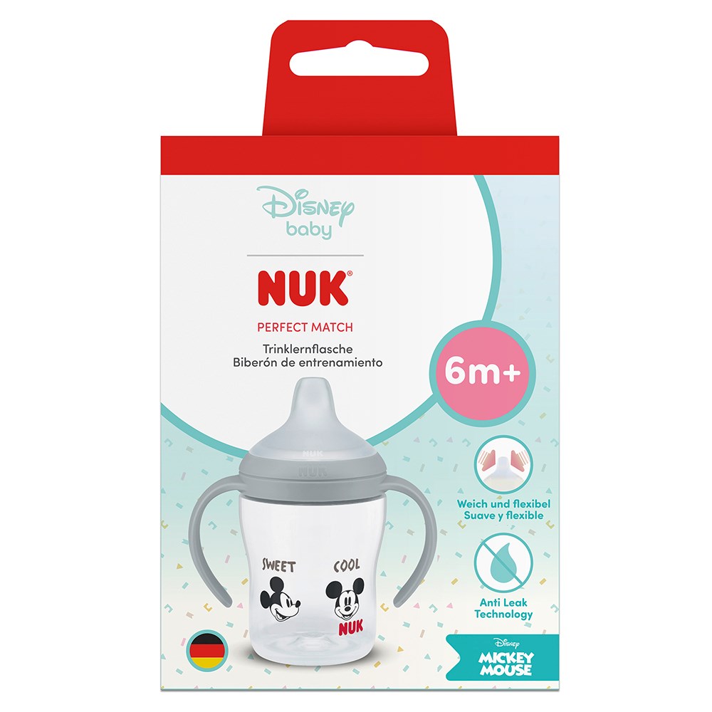 NUK PM Eğitici Alıştırma Bardağı ( 150 ml ) ( Mickey ) 