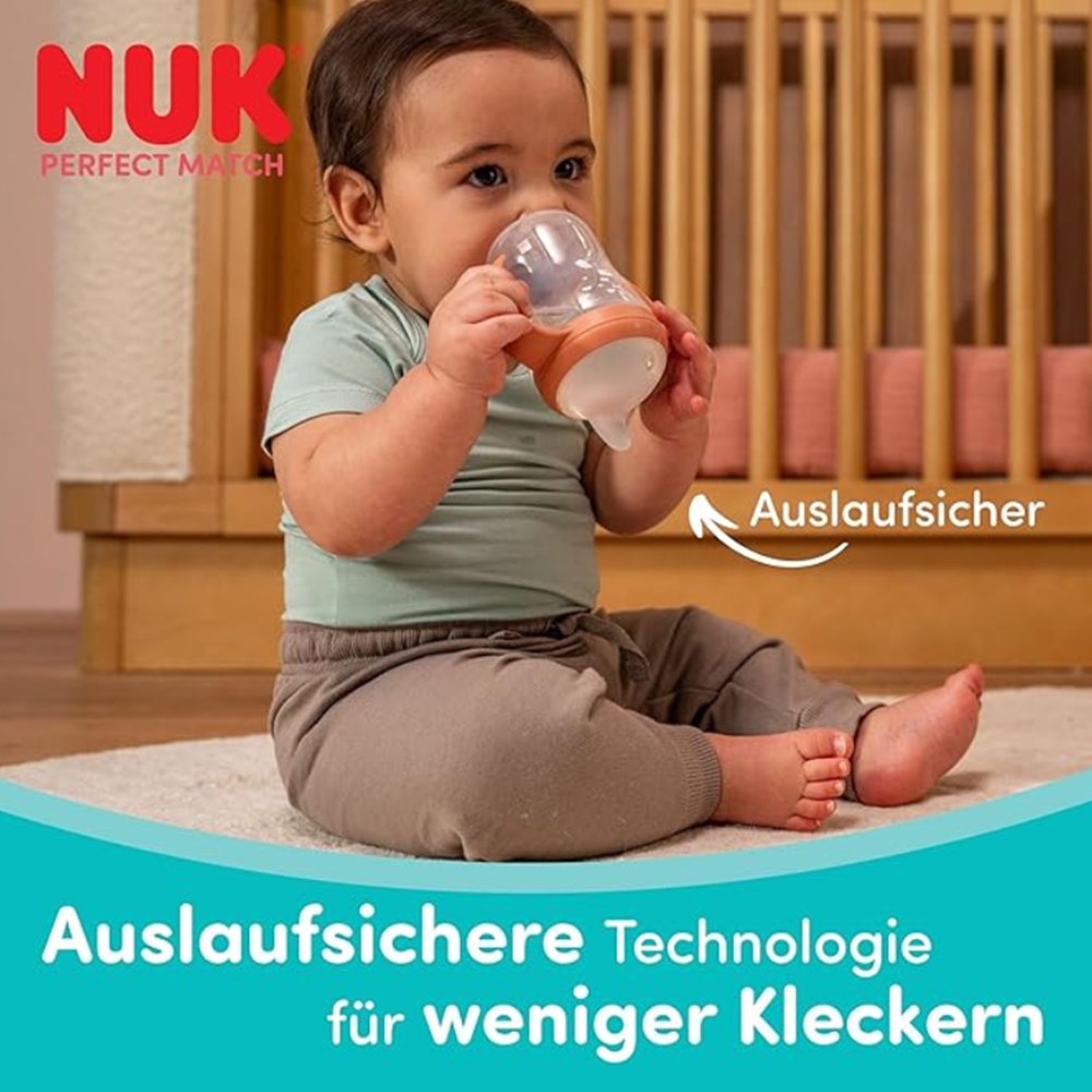 NUK PM Eğitici Alıştırma Bardağı ( 150 ml ) ( Yeşil ) 
