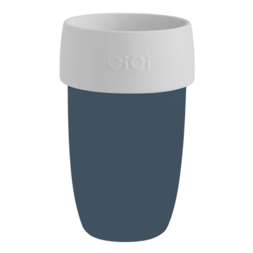 OiOi Alıştırma Bardağı ( Deep Blue Powder Grey )