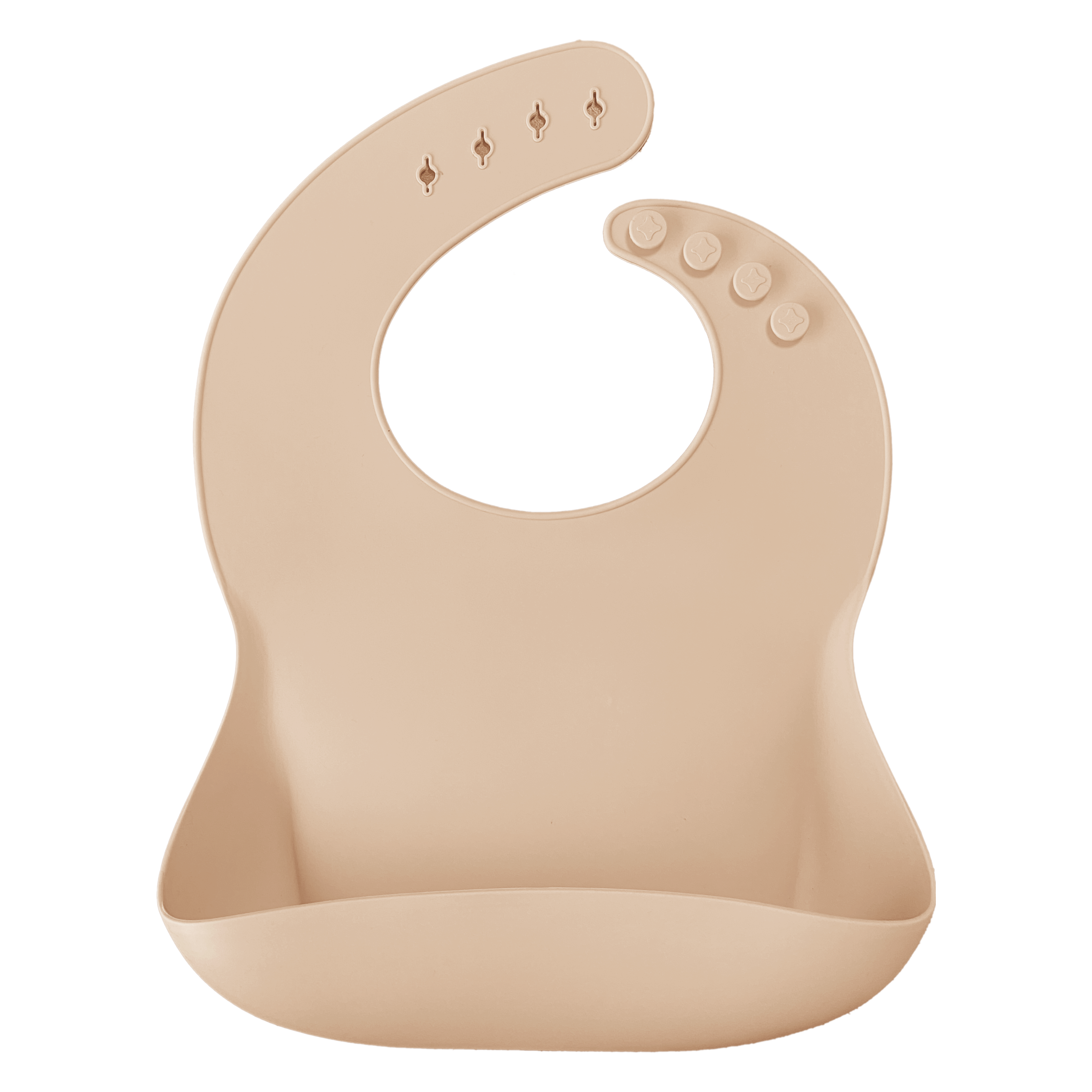 Oioi Silikon Basics Önlük Bubble Beige (6Ay+)