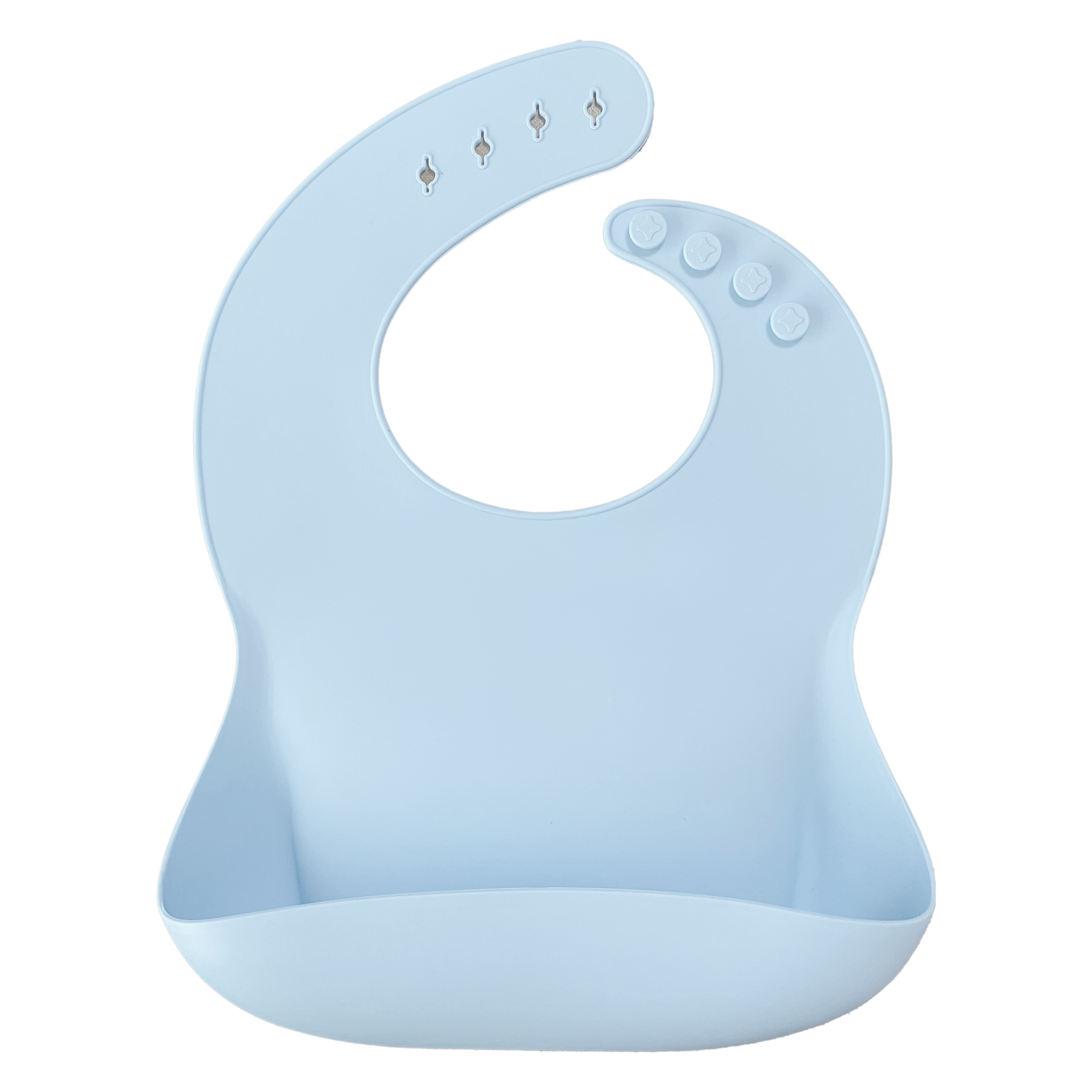 Oioi Silikon Basics Önlük Mineral Blue (6Ay+)