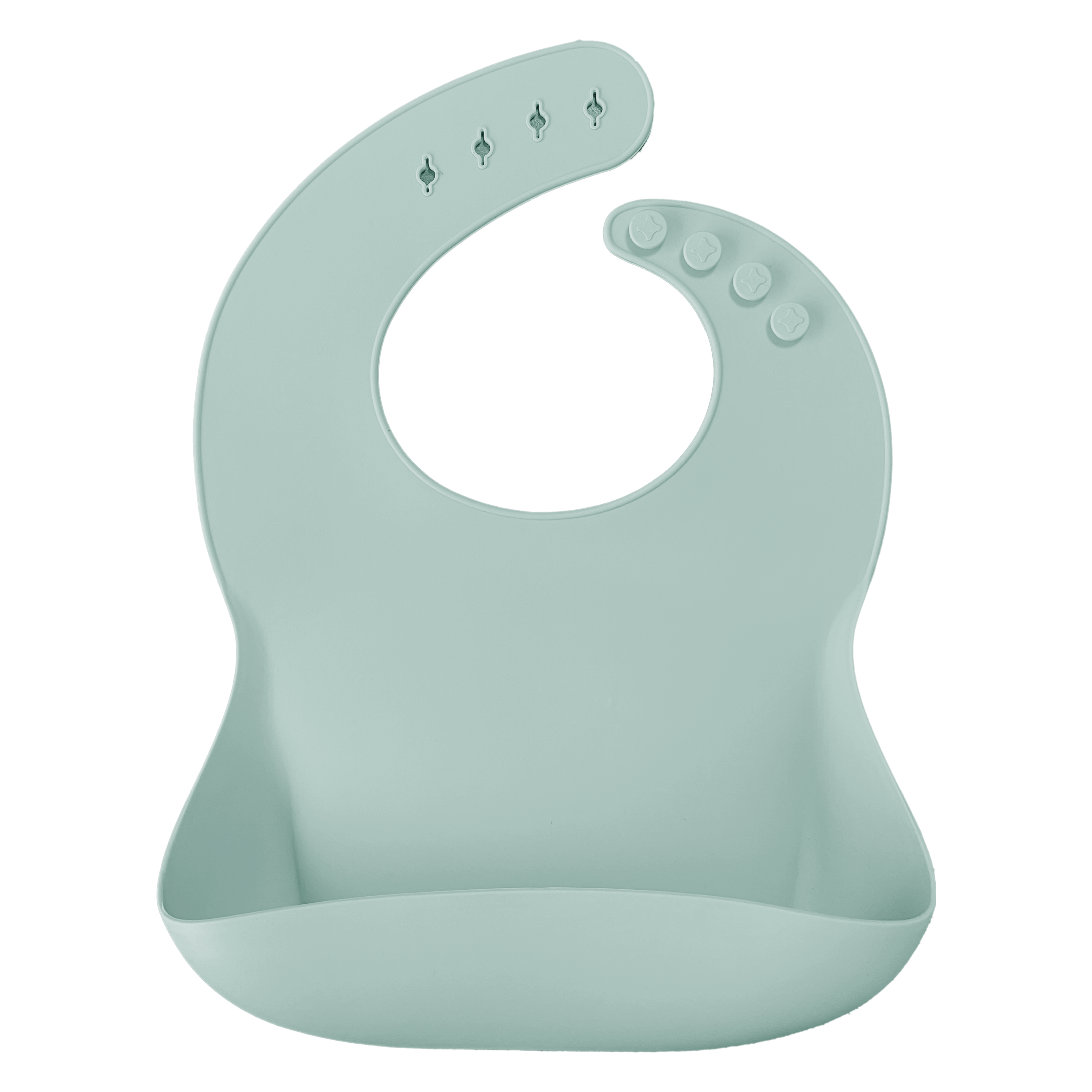 Oioi Silikon Basics Önlük River Green (6Ay+)