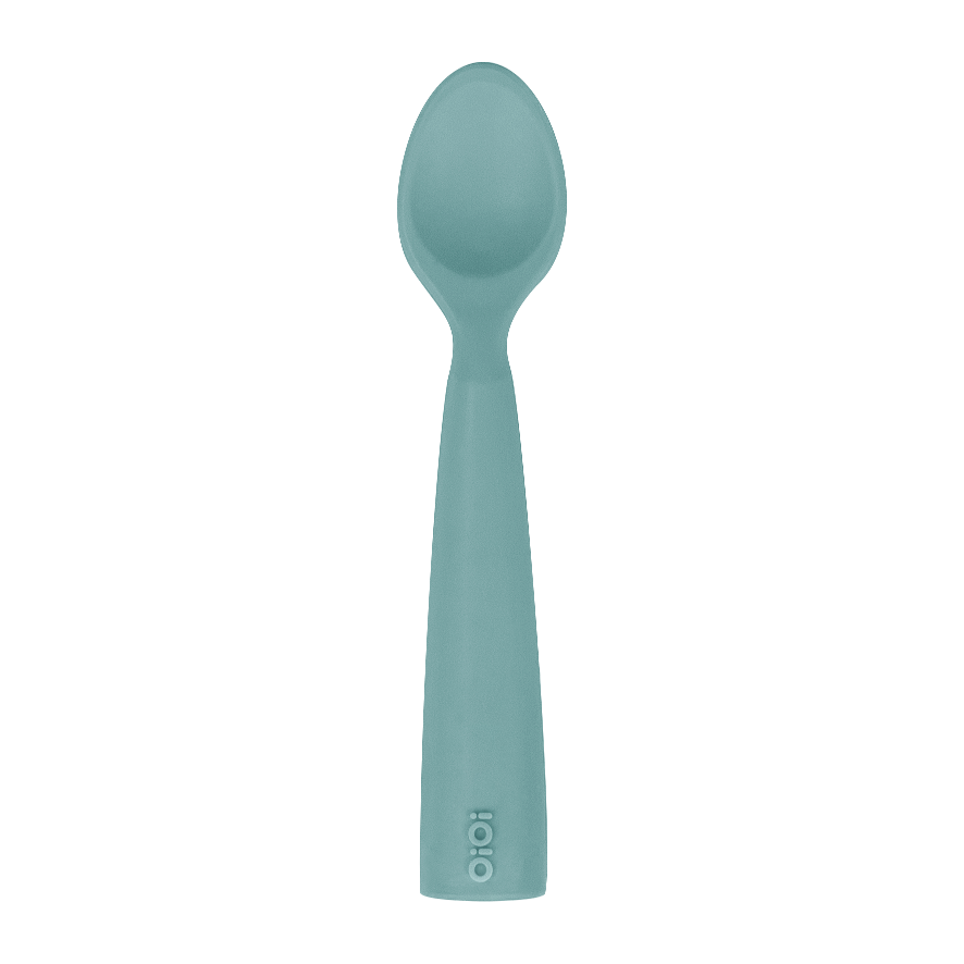 Oioi Silikon Mama Kaşığı Nam Nam Yeşil (6 Ay+)