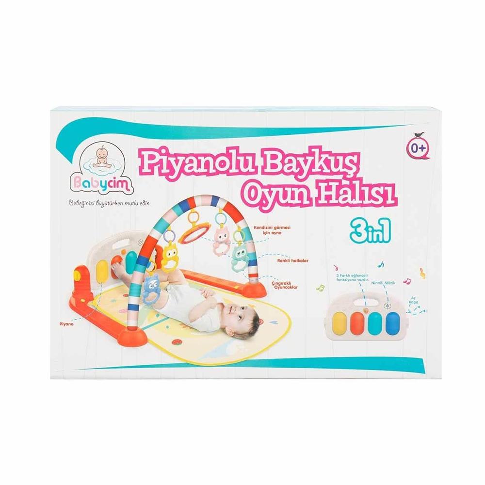 Oyuncak...Babycim Baykuşlu Pianolu Oyun Halısı