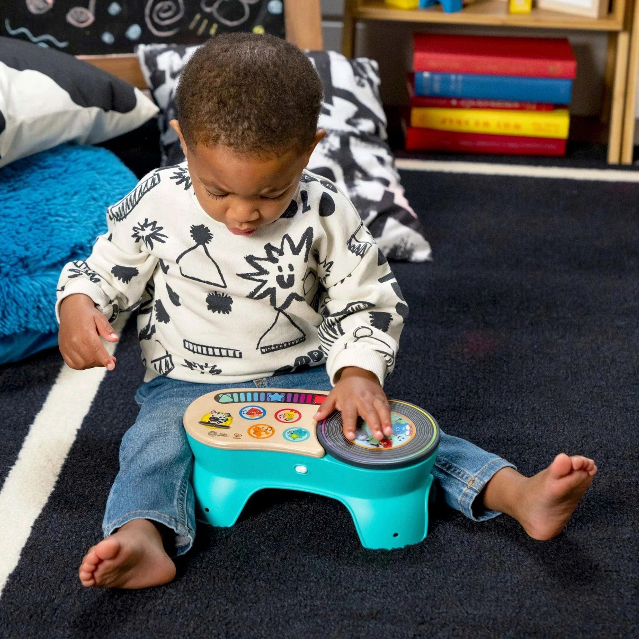 Baby Einstein Hape DJ Discovery Magic Touch Turntable - Ahşap Müzikli Oyuncak