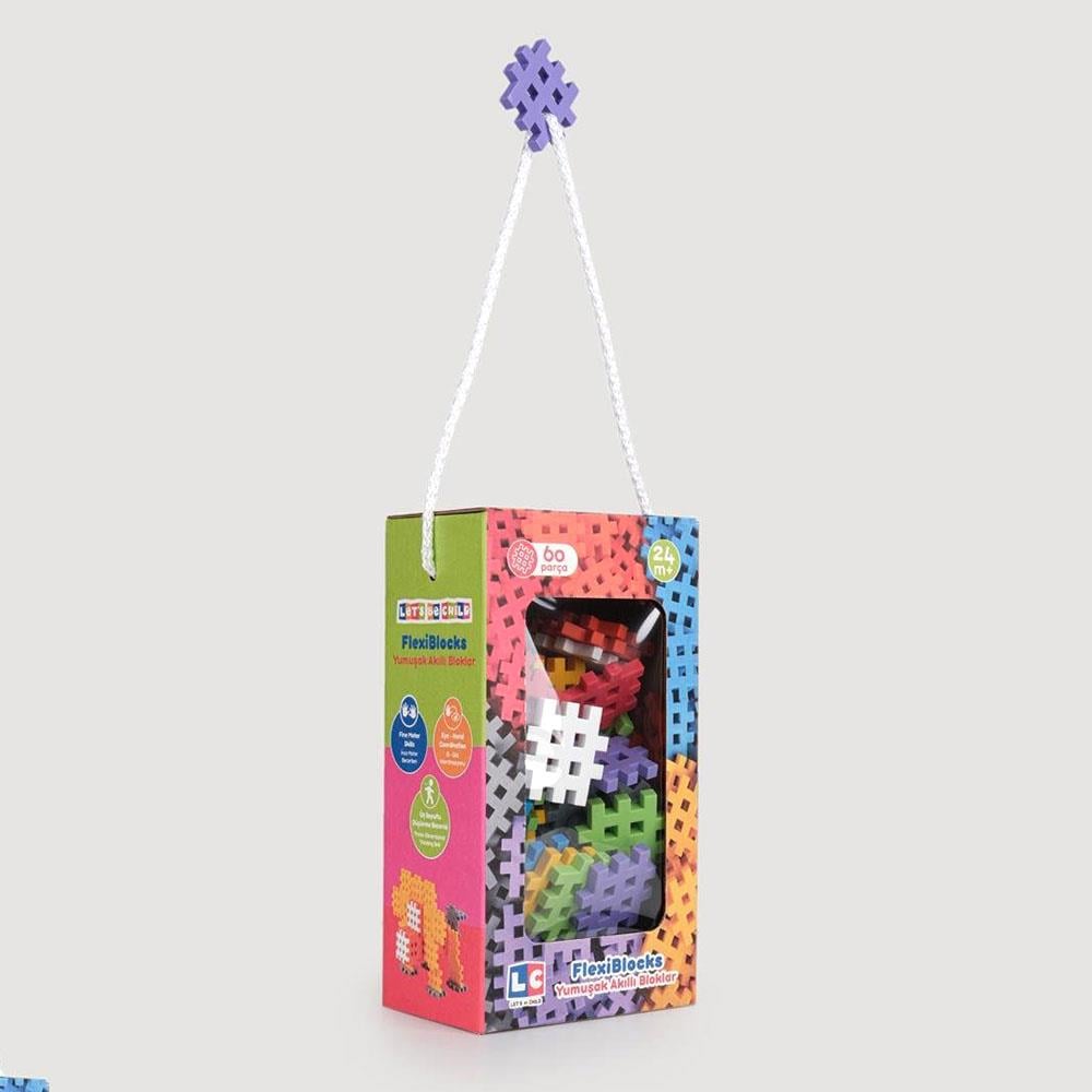 Oyuncak...Yumuşak Akıllı Bloklar 60 Adet