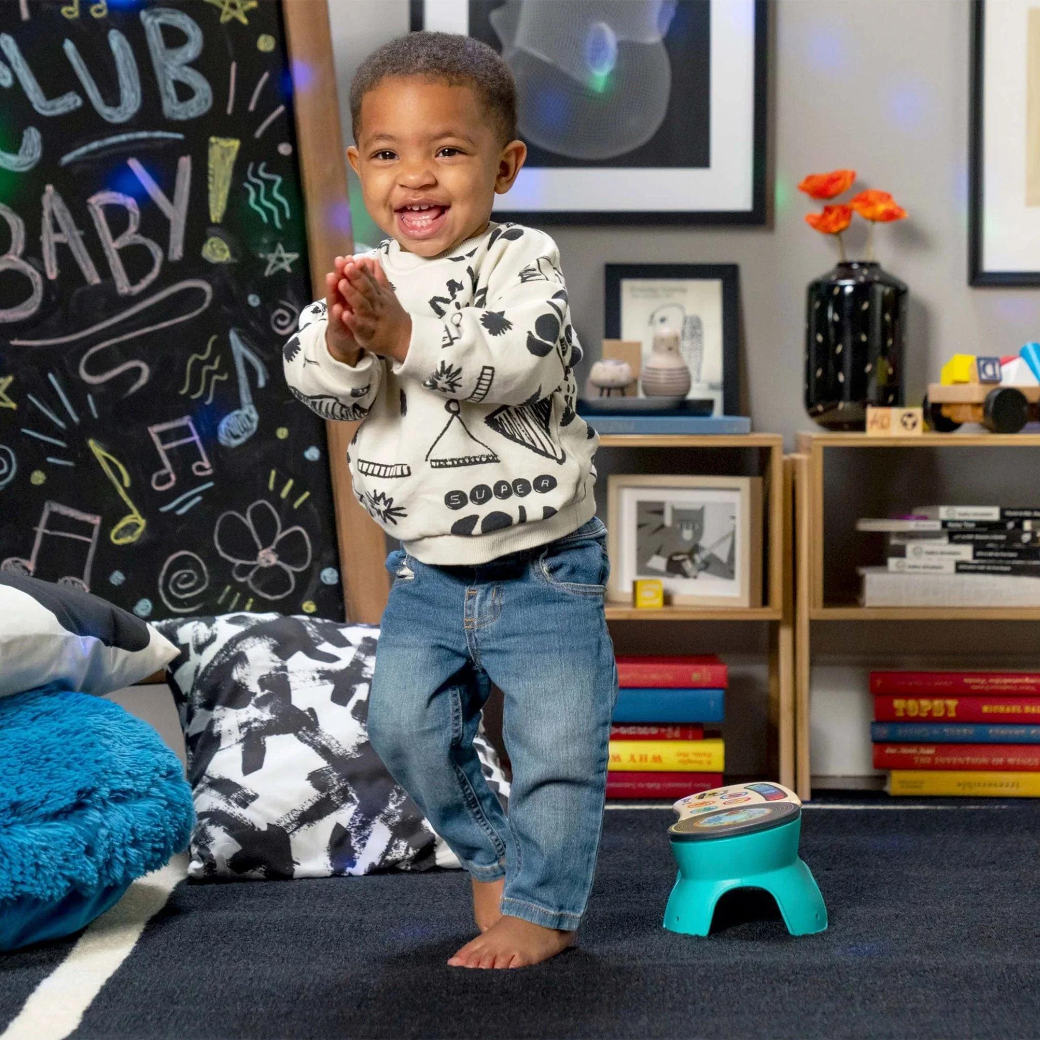 Baby Einstein Hape DJ Discovery Magic Touch Turntable - Ahşap Müzikli Oyuncak