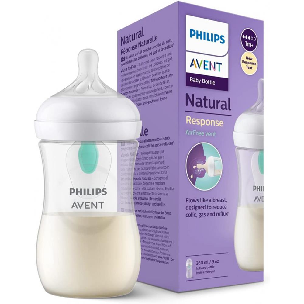 Biberon...Doğal Tepkili Antikolik Tekli 260ml