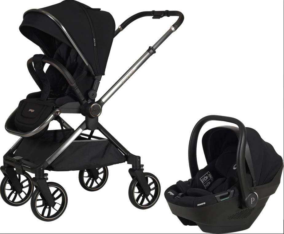 Prego Evoque İ-Size Travel Bebek Arabası Siyah