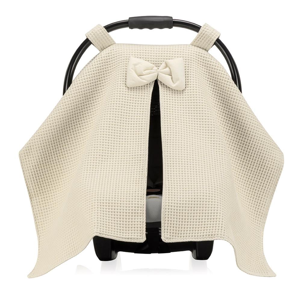 Puset Örtüsü...Waffle ( Krem )