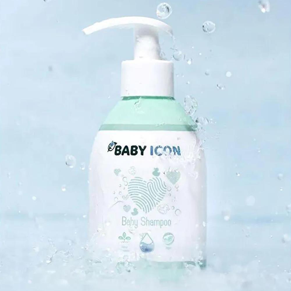 Baby Icon Organik Vegan Saç ve Vücut Bebek Şampuanı 300ml