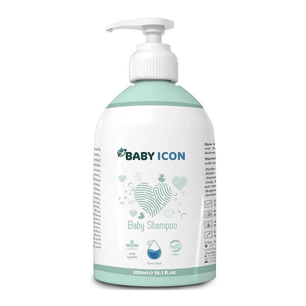Baby Icon Organik Vegan Saç ve Vücut Bebek Şampuanı 300ml