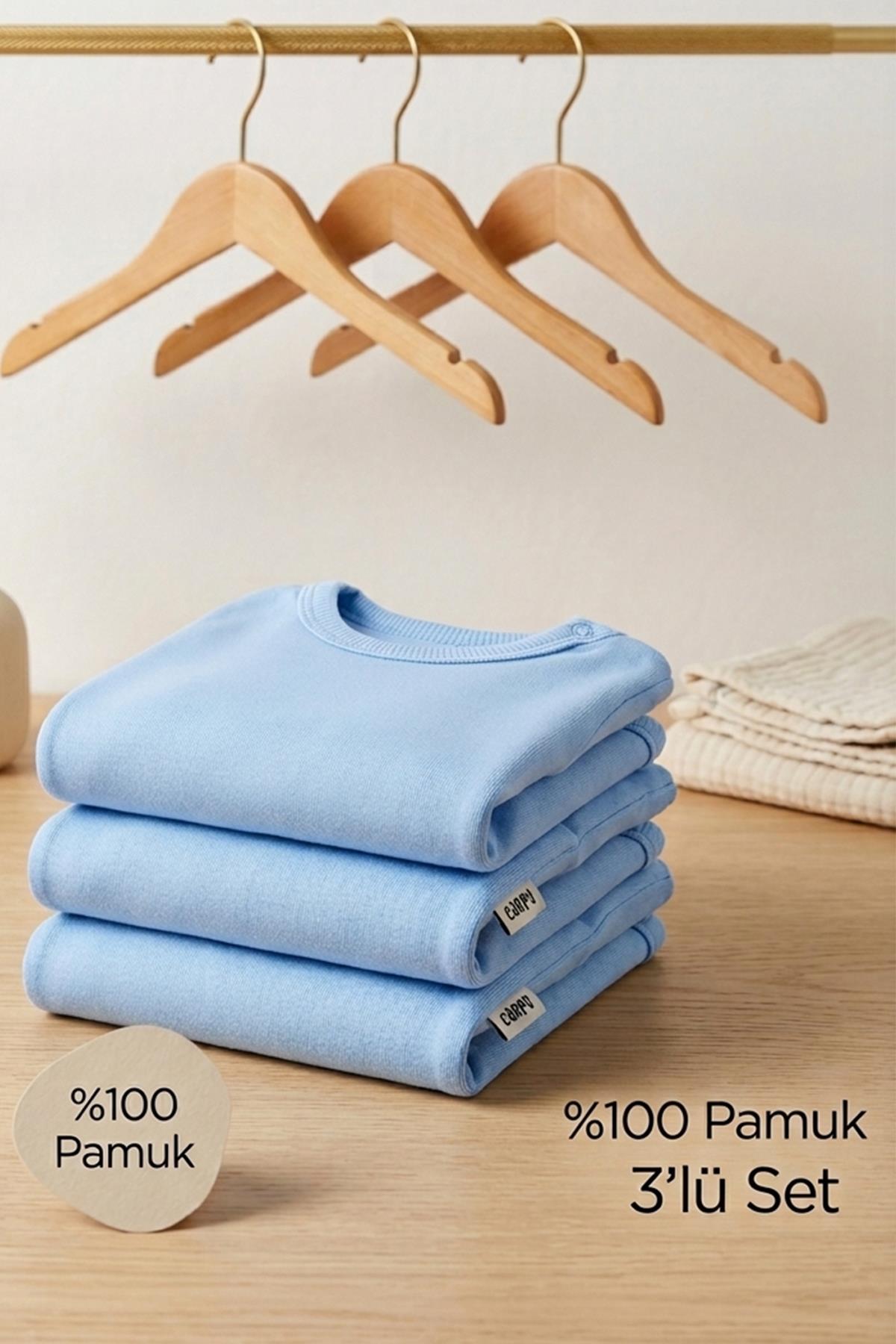 Sebi 3Lü Uzun Kol Badi