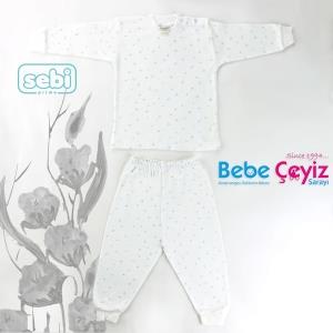 SEBİ Mini Çiçekli  Pijama Takım