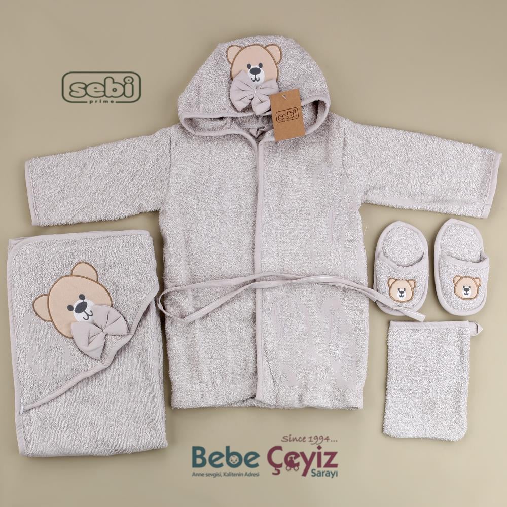 Hastane Çıkışı...5 li Ayı Desen Gri