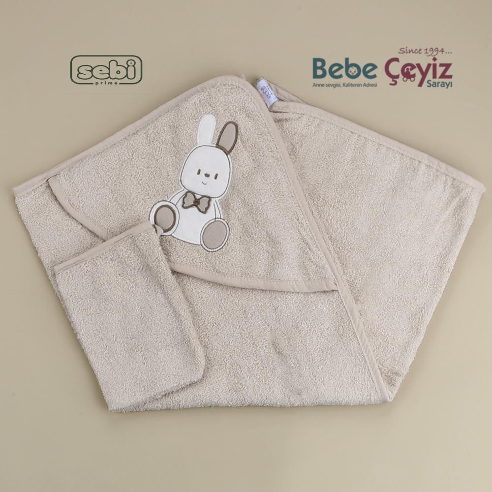 Havlu...Ayı Desen Gri