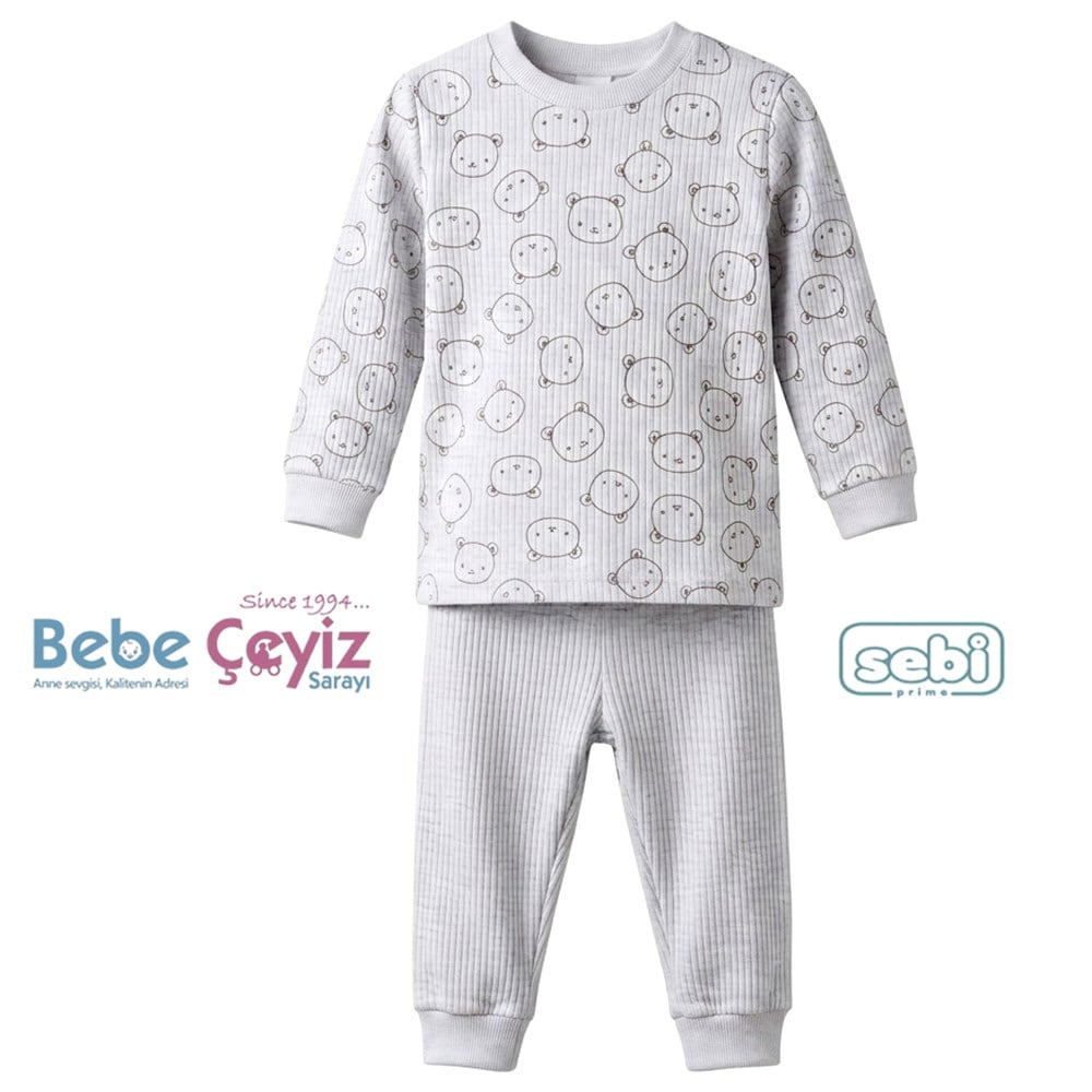 SEBİ PRİME Ayıcık Pijama Takımı
