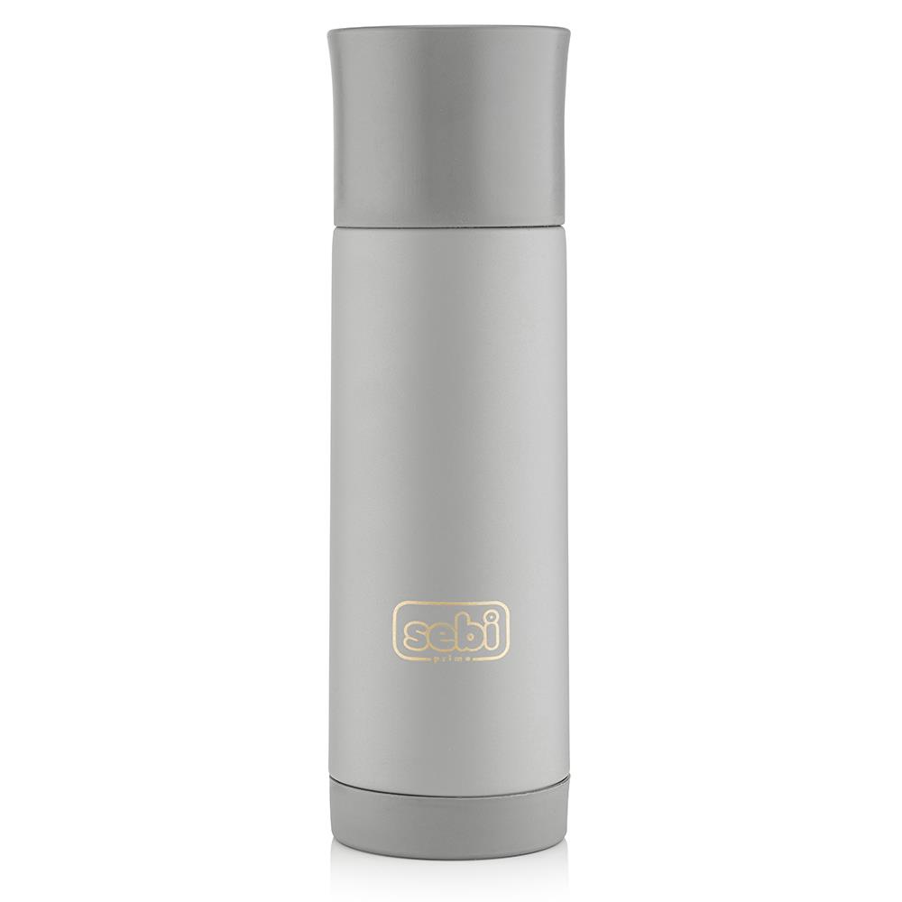 SEBİ PRIME Çelik Termos 400 ml (Gri)