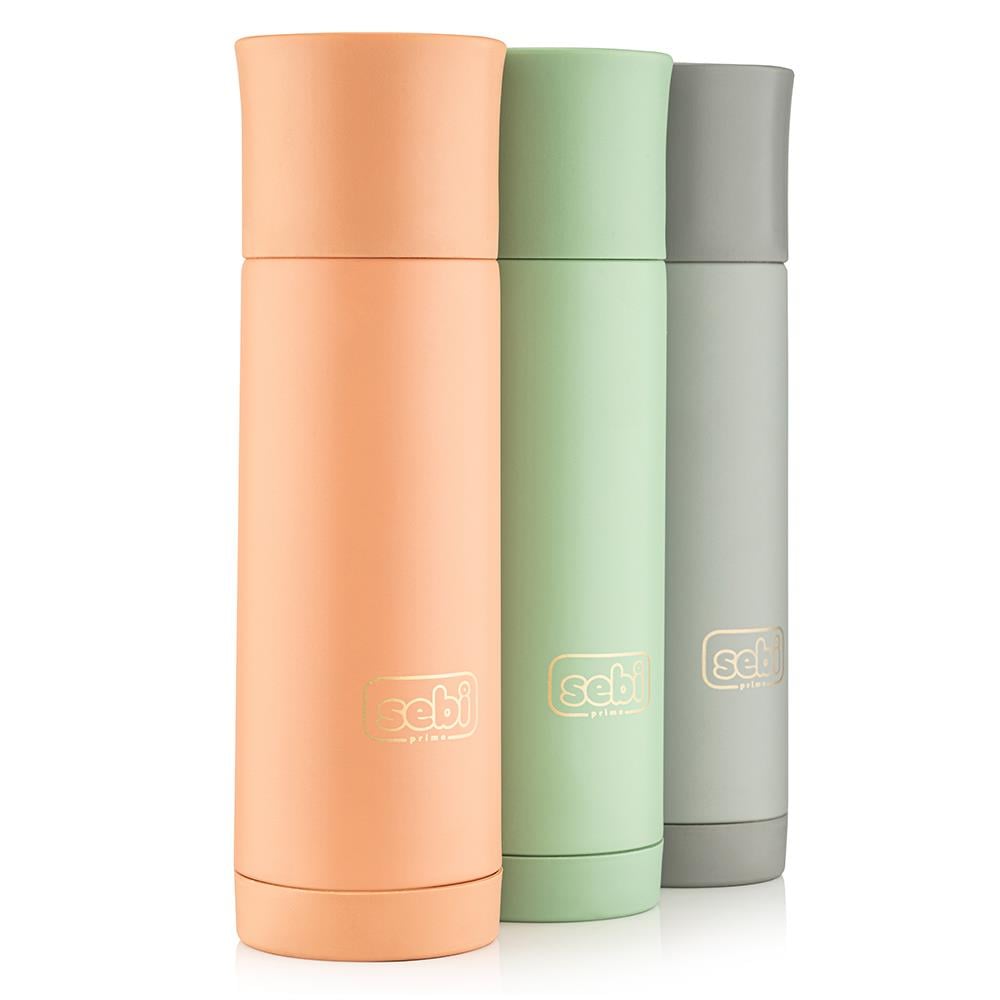 SEBİ PRIME Çelik Termos 400 ml (Yeşil)