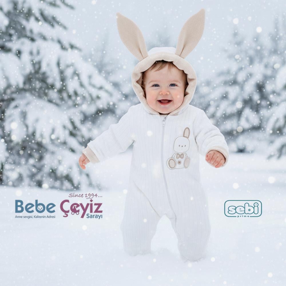 Sebi Elyaflı Kapüşonlu Tulum