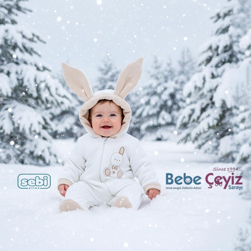 Sebi Elyaflı Kapüşonlu Tulum