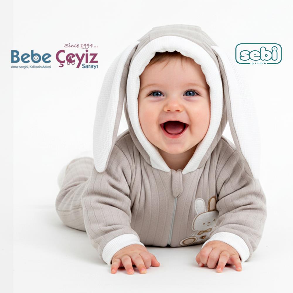 Sebi Elyaflı Kapşonlu Tulum