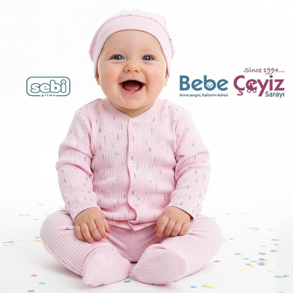 SEBİ PRİME Harfli Pijama Takımı ( 0-3 Ay )
