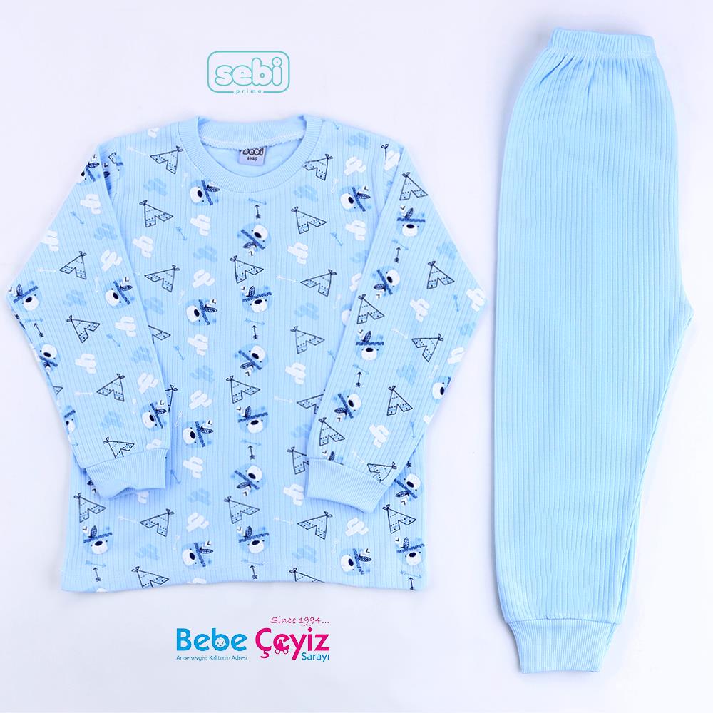 Pijama Takım...Kızılderi Ayıcık 4-6 Yaş