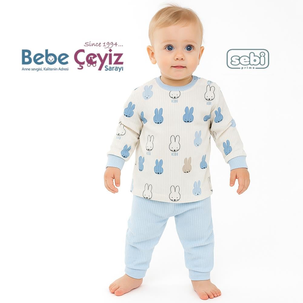 Pijama Takım...Tavşanlı 4-5-6  Yaş