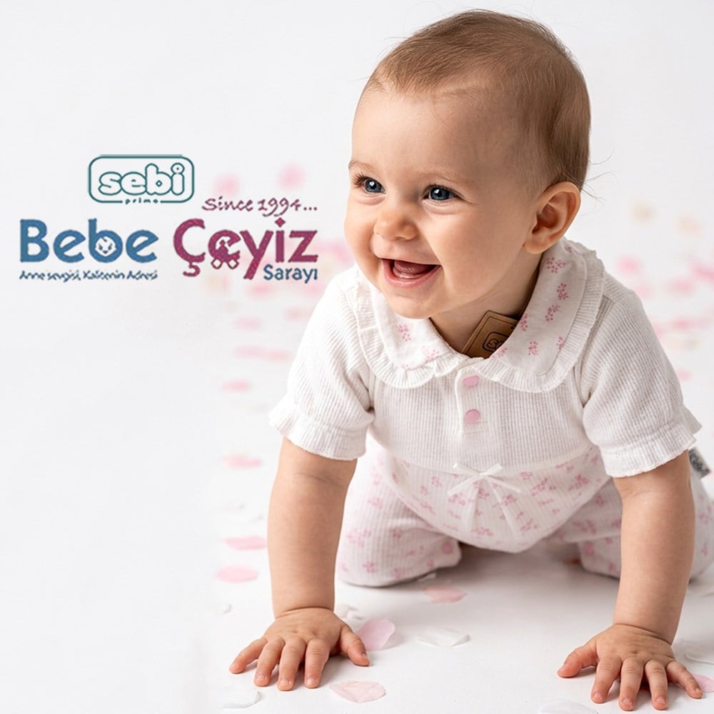 Sebi Prime Waffle Çiçek Fırfırlı Tulum