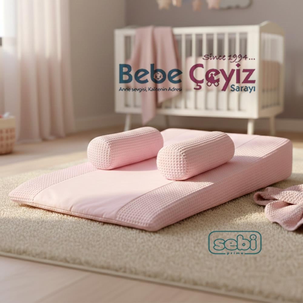 SEBİ PRİME Waffle Reflü Yatağı ( Pembe )