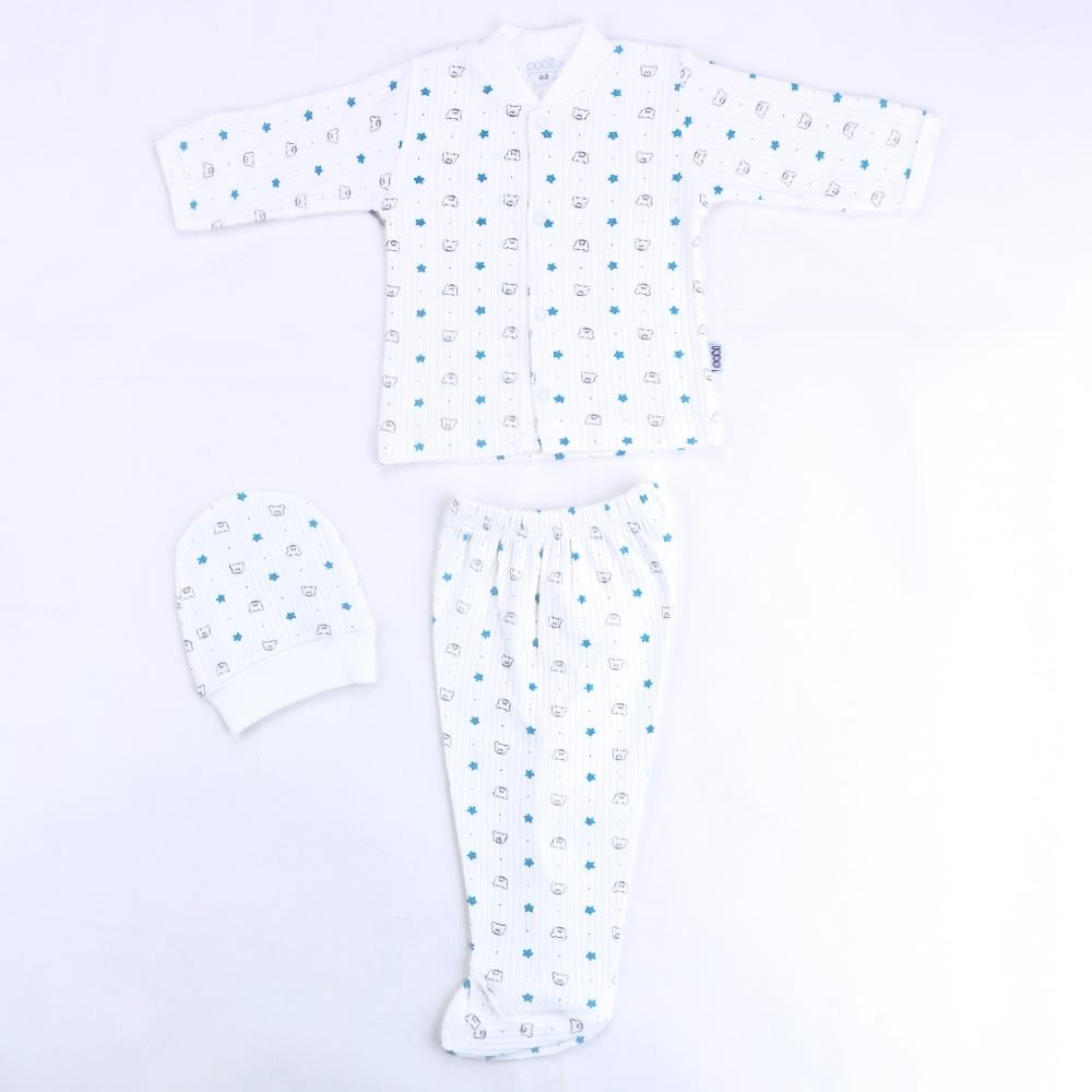 Pijama Takım...Yıldızlı Ayıcık 0-3 Ay