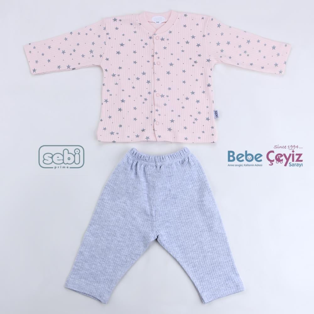 Pijama Takım...Yıldızlı  3-12 Ay gurubu