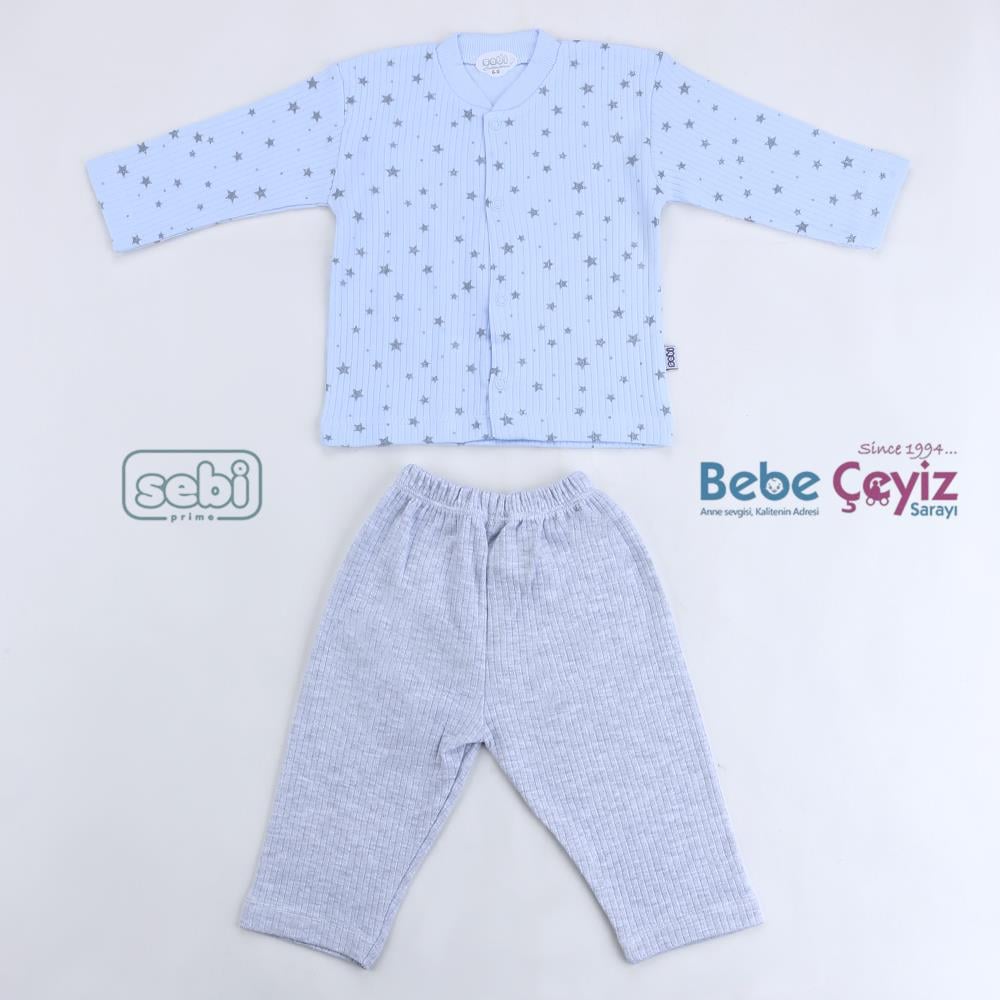 Pijama Takım...Yıldızlı  3-12 Ay gurubu