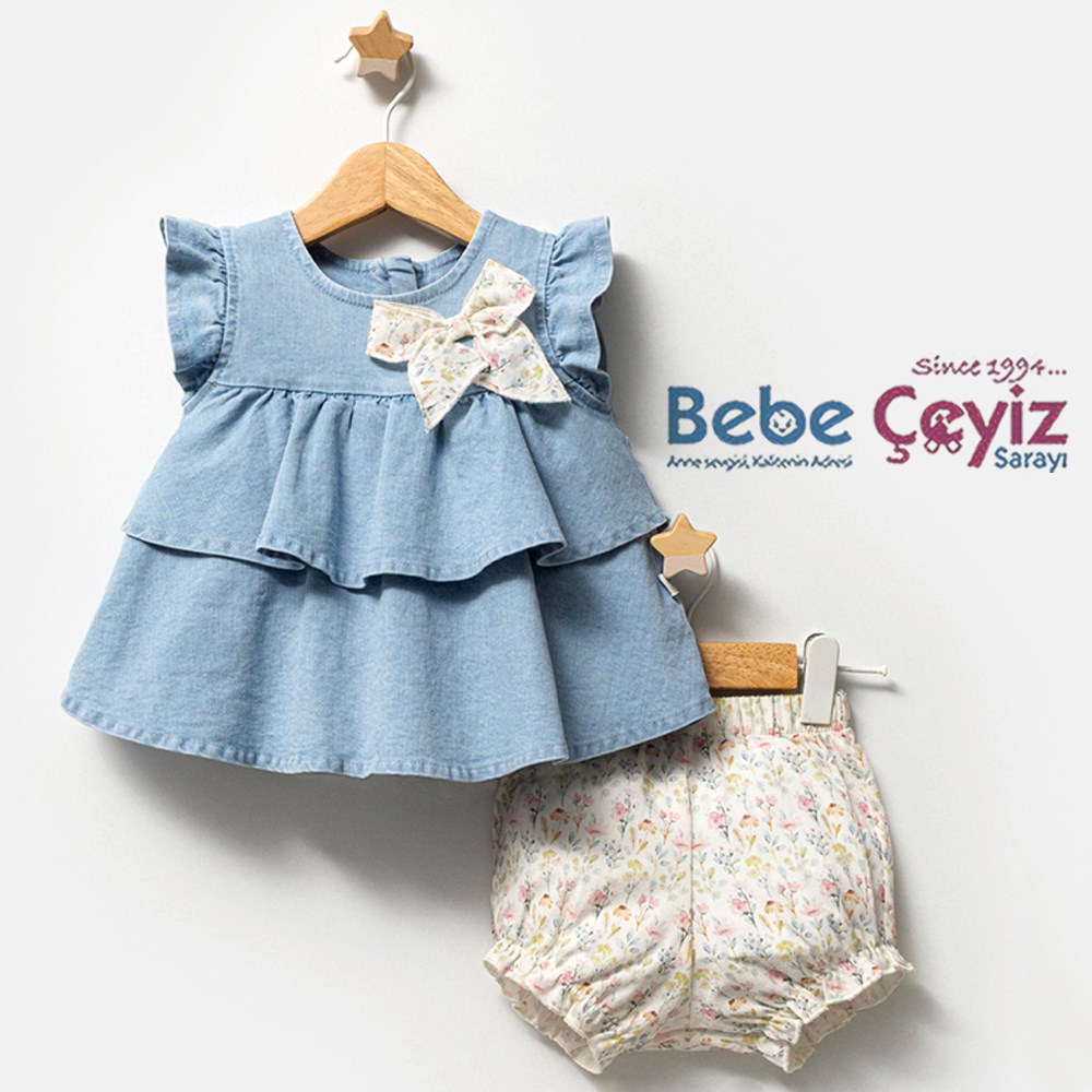 TONGS BABY Jeans Universe 2'li Takım 