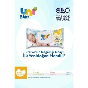 Uni Baby Yenidoğan Islak Mendil 3lü 40 Adet