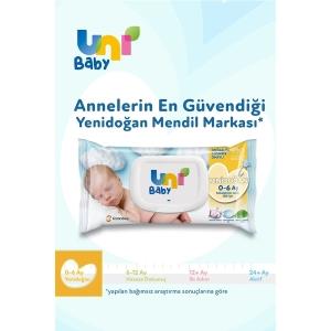 Uni Baby Yenidoğan Islak Mendil 3lü 40 Adet