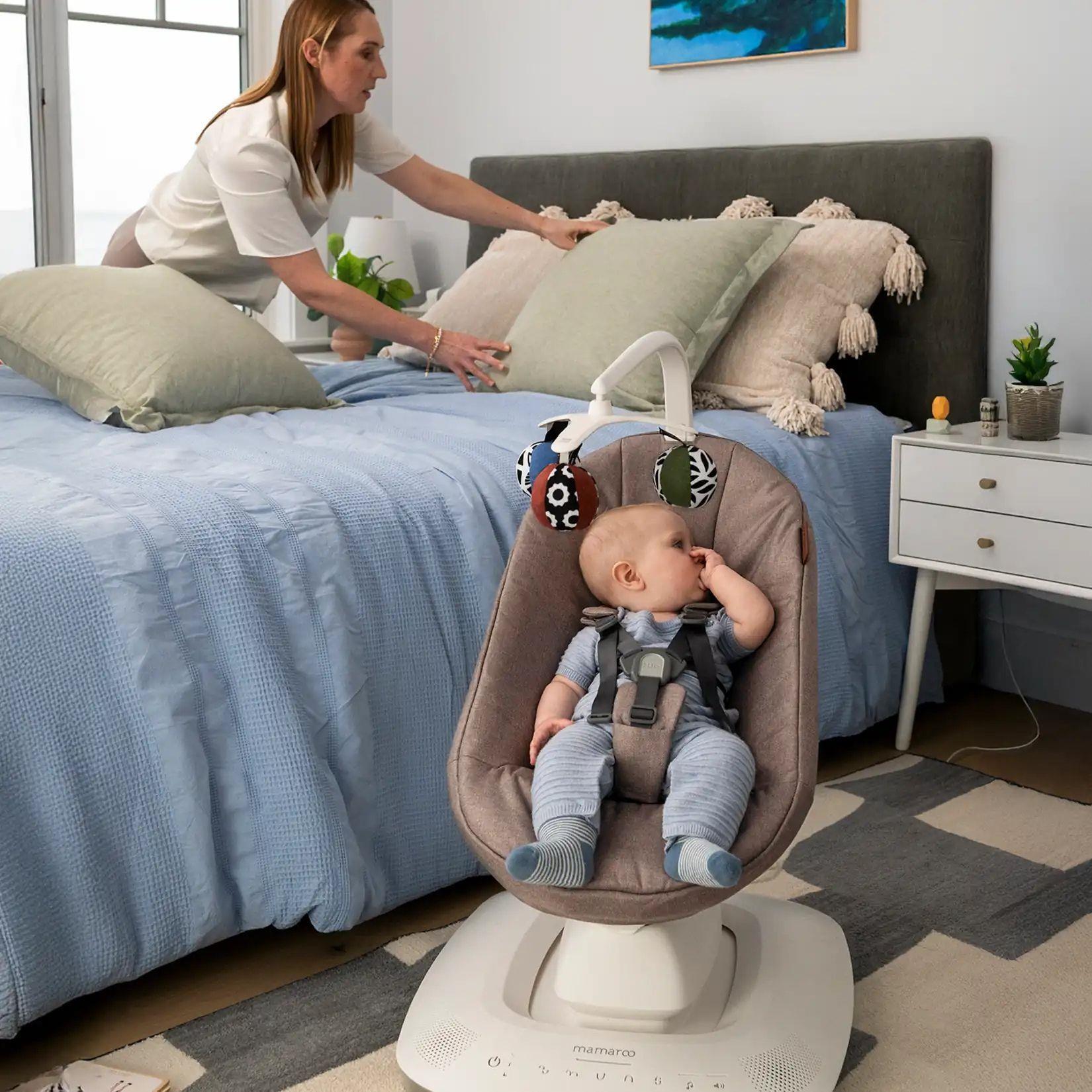 Uppababy 4moms 2026 MamaRoo 5.0 Elektrikli Ana Kucağı Camila